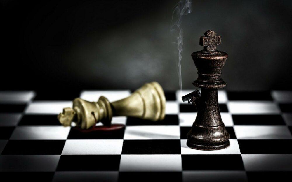 Стрельба на стриме шахмат