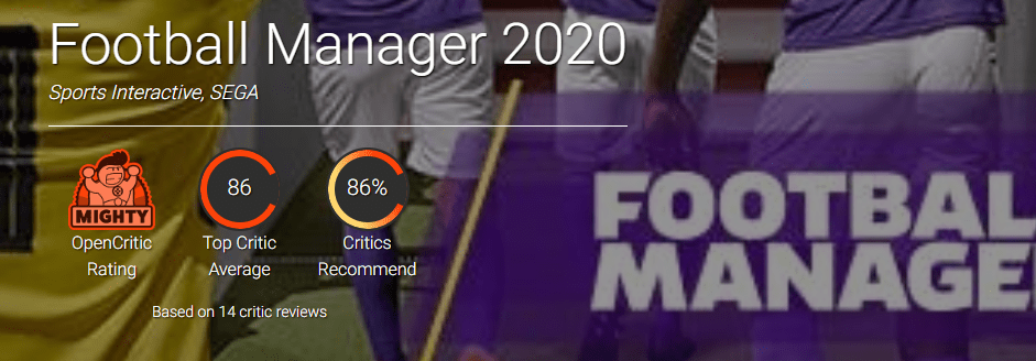 Оценки Football Manager 2020