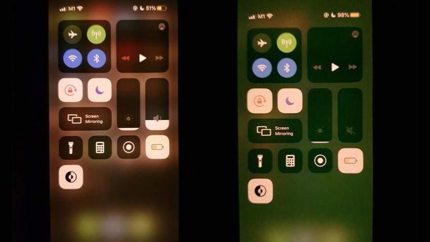 Пользователи iPhone столкнулись с позеленением экранов
