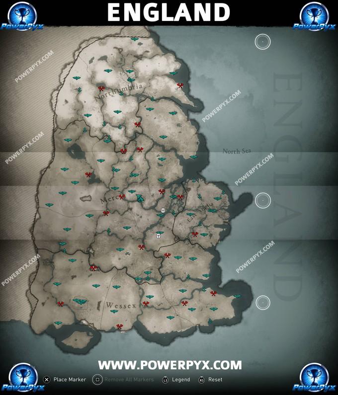 Карта Assassin's Creed Valhalla уже в сети